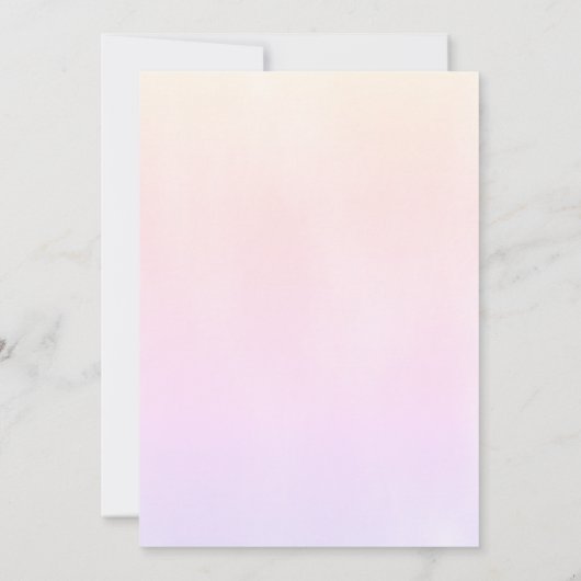 Modern roze Hij geeft me vlinders Vrijgezellenfees Kaart (Achterkant)