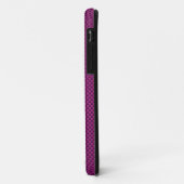 Modern roze lintontwerp Case-Mate iPhone case (Achterkant/links)