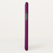 Modern roze lintontwerp Case-Mate iPhone case (Achterkant / rechts)