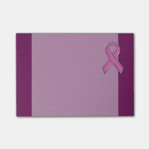 Modern roze lintontwerp post-it® notes
