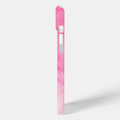 Modern roze Personaliseer Foto beste vrienden Case-Mate iPhone Case (Achterkant / Links)