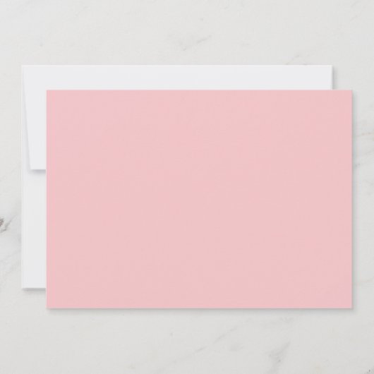 Modern Roze Save The Date (Achterkant)