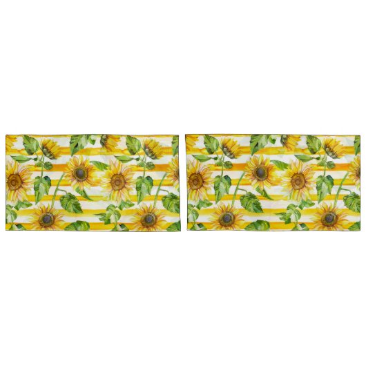 Modern Rust Leaf Pillowcases –  Autumn colourful Kussensloop (Achterkant-Set)