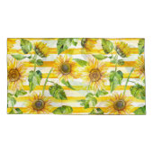 Modern Rust Leaf Pillowcases –  Autumn colourful Kussensloop (Achterkant-Links)