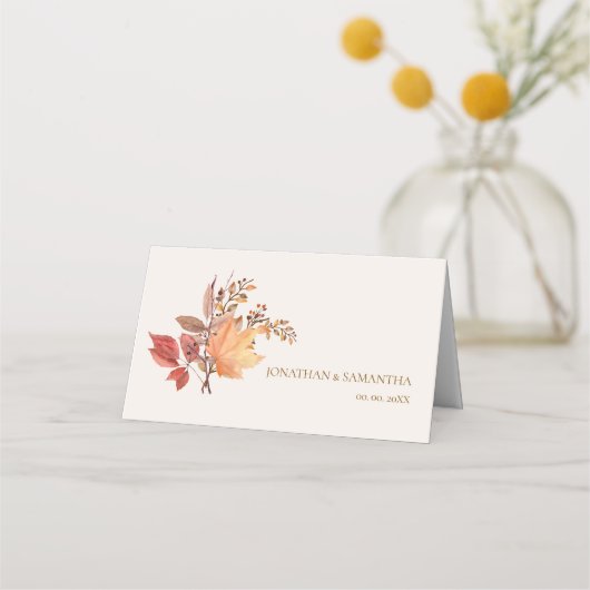 Modern Rustic Fall Boho Flower Wedding (Voorkant)