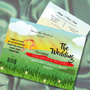 Modern Rustic Festival Wedfest Weddenschap