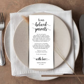 Modern rustiek, zwart, plaats instelling dank u ka programma