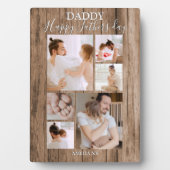 Modern | Rustisch hout | Fotocollage Fotoplaat (voorkant)