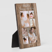 Modern | Rustisch hout | Fotocollage Fotoplaat (Zijkant)