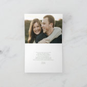 Modern Sage Green Photo Carte de remerciements des (Intérieur)