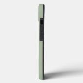 Modern Sage Monogrammed Case-Mate iPhone Case (Achterkant / Links)