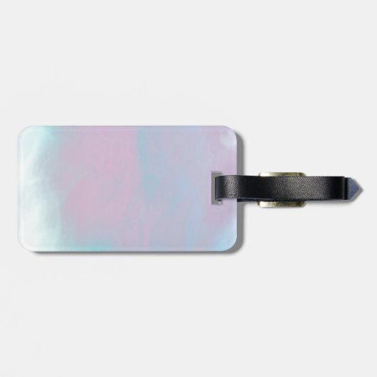 Modern Sagittarius Zodiac op moeder van parelstijl Bagagelabel (Achterkant horizontaal)