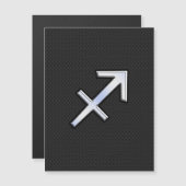 Modern Sagittarius Zodiac Sign on Snake Skin (Voorkant / Achterkant)