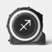 Modern Sagittarius Zodiac Sign on Snake Skin Rolmaat (Voorkant)