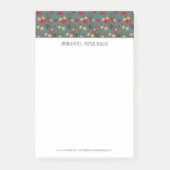 Modern Sakura Cherry Tree and Monkey Asian Post-it® Notes (Voorkant)