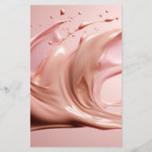 Modern, salon, make-up, schoonheidsfoto flyer (Achterkant)