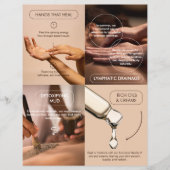 Modern Salon Spa Promotion Flyer (Voorkant)