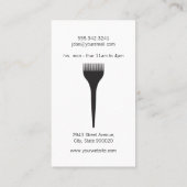 Modern Salon Tools Hair Specialist Visitekaartje (Achterkant)