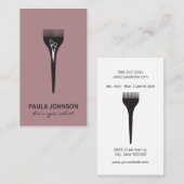 Modern Salon Tools Hair Specialist Visitekaartje (Voorkant / Achterkant)