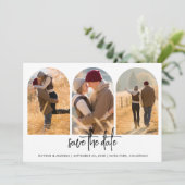 Modern Save The Date (Staand voorkant)