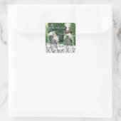 Modern Save the Date Aangepaste Stickers (Tas)