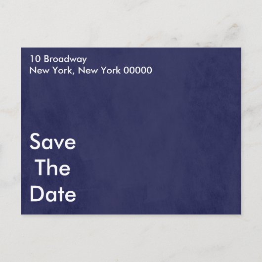 Modern Save the Date Afstuderen Aankondigingskaart (Achterkant)