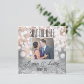Modern Save the Date Carte photo (Debout devant)
