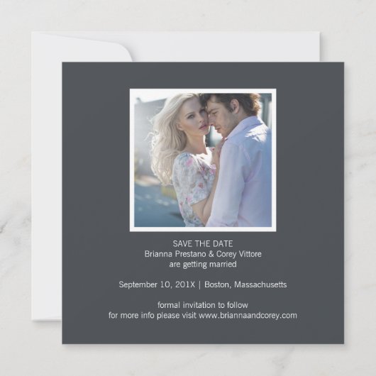 Modern Save The Date Photo Collage (Dos)