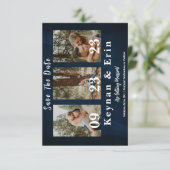 Modern Save the Date Photo Collage (Debout devant)