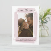 Modern Save the Date Wedding Photo (Staand voorkant)
