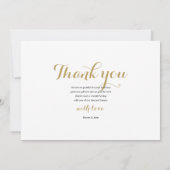 Modern Scattered Photo Collage Wedding Bedankkaart (Achterkant)