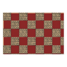 Modern schaakbord Geometrisch patroon