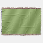 Modern schattig Solid Green gradient Wave patroon Deken (Voorkant)