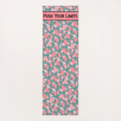 Modern Schattige Abstract Kleurrijk Patroon Yogamat (Achterkant)