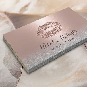 Modern schitter Lippen blozen toenam de Gouden Visitekaartje