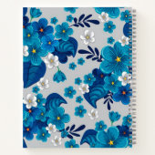 Modern School Floral Notitieboek (Achterkant)