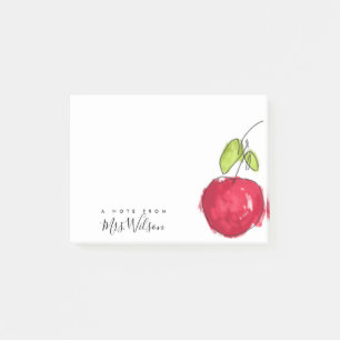 MODERN SCHOOLTEACHER OLIEPIJPAK MET DE TEKST APPAR POST-IT® NOTES