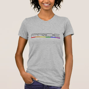 Modern Schoon Pride- en Regenboogvlagontwerp T-shirt