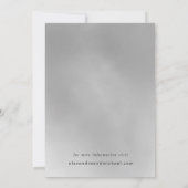 Modern schrijven slaat de datum op save the date (Achterkant)