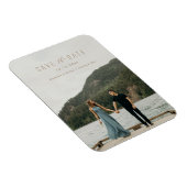 Modern Schrijven sparen het Magnet Taupe van de Da Magneet (Rechterzijde)