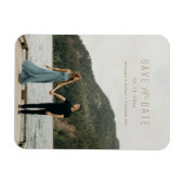 Modern Schrijven sparen het Magnet Taupe van de Da Magneet (Horizontaal)