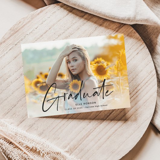 Modern script 2 Fotogradatie Partij Kaart