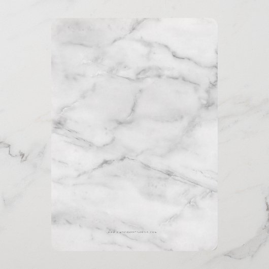 MODERN SCRIPT 30e verjaardag van elegant goud Folie Uitnodiging (Achterkant)