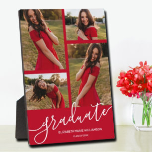 Modern script 4 Foto Red Afstuderen Keepomwille Fotoplaat