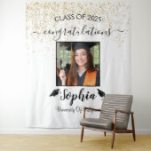 Modern Script Afstuderen Achtergrond | Afstuderen Wandkleed (In situ)