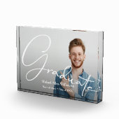 Modern script Afstuderen fotoblok (Rechts)