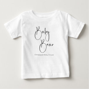 Modern Script Baby Beer T-shirt