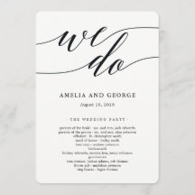 Modern script bruiloft ceremonie programma