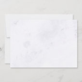 modern script elegant baby shower-uitnodiging (Achterkant)