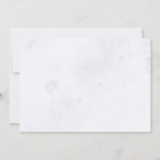 modern script elegant baby shower-uitnodiging (Achterkant)